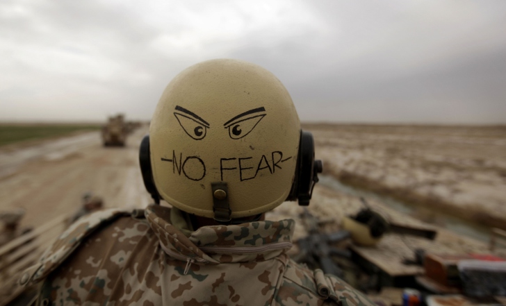 Fondo de pantalla No Fear Soldier