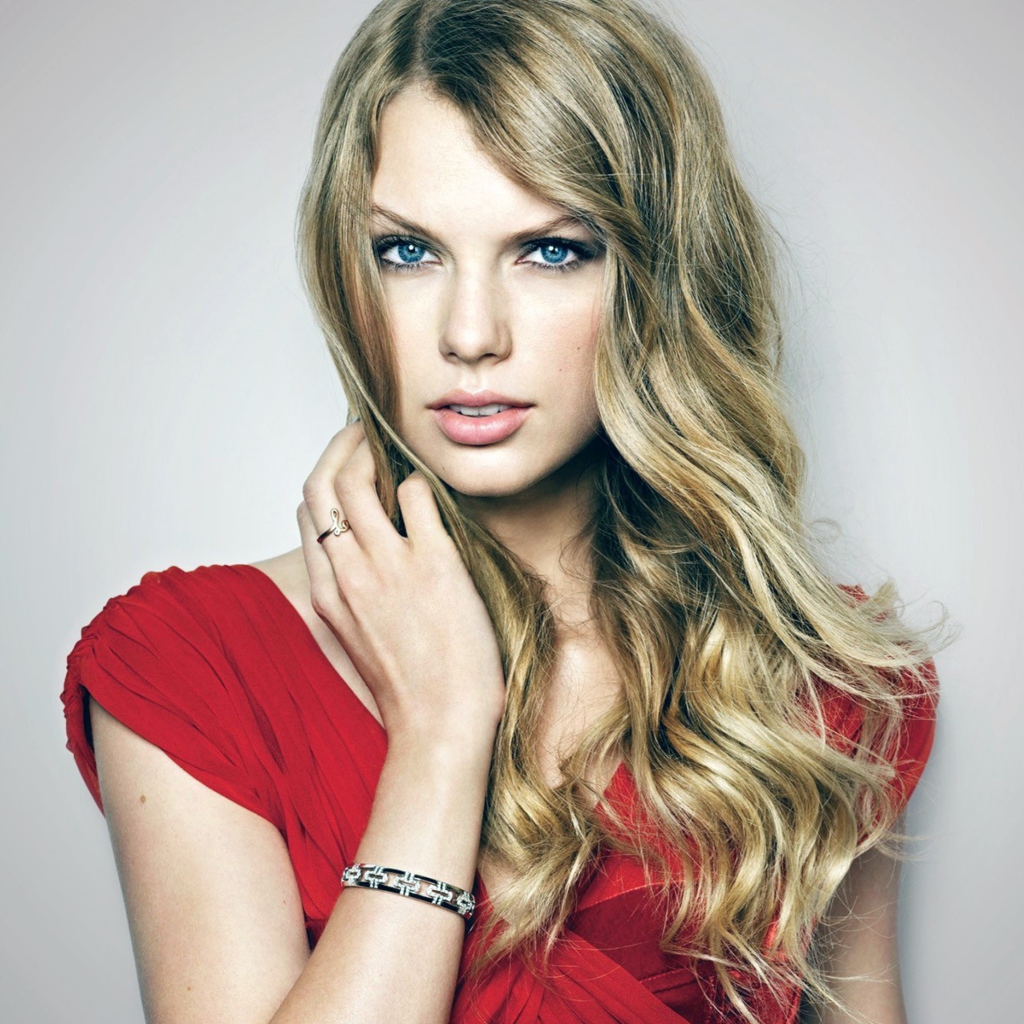Das Taylor Swift Posh Portrait Wallpaper 1024x1024