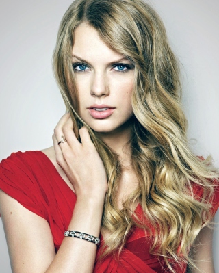 Taylor Swift Posh Portrait - Obrázkek zdarma pro 128x160