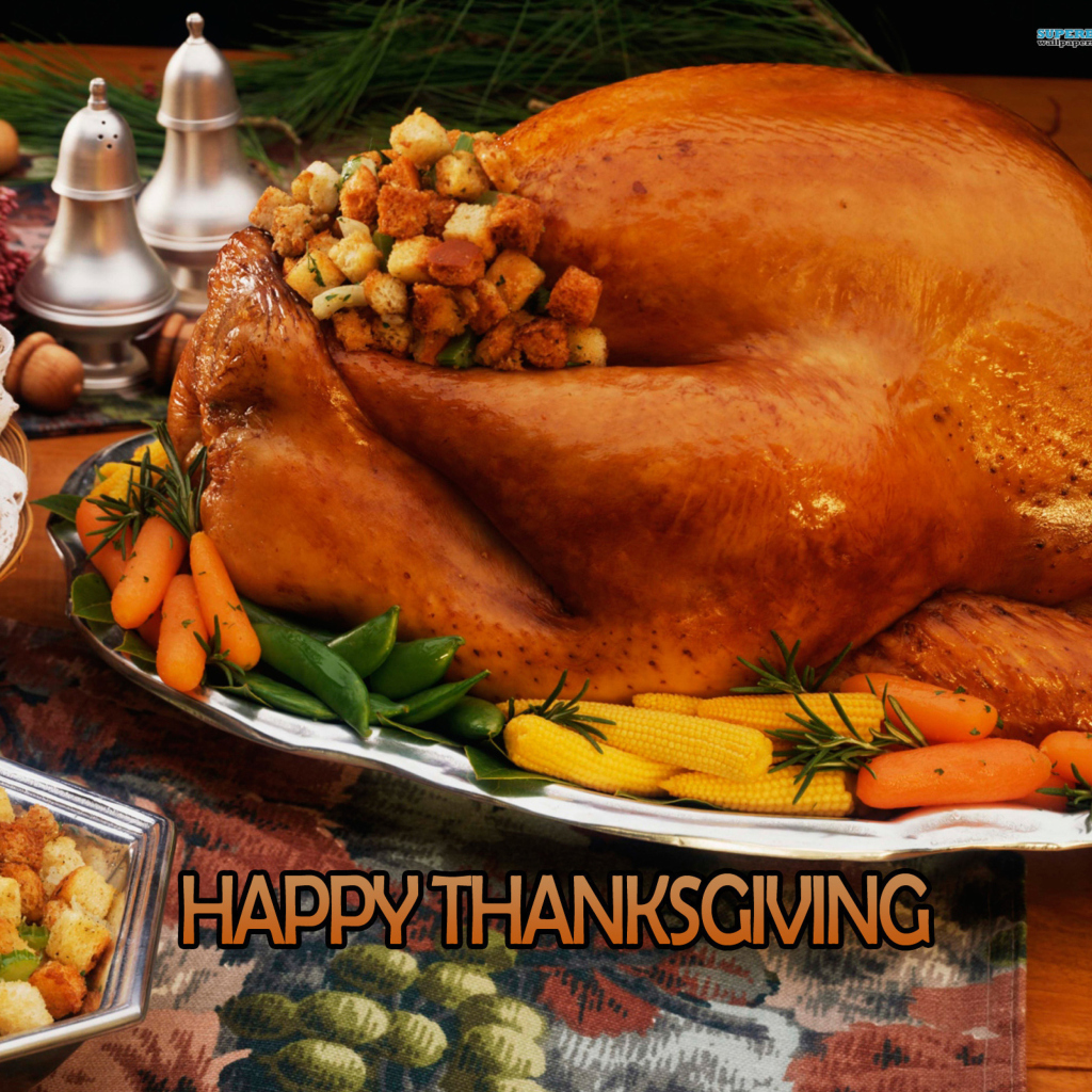Fondo de pantalla Happy Thanksgiving 1024x1024
