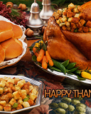 Happy Thanksgiving wallpaper 128x160