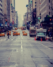 Screenshot №1 pro téma New York City Usa Street Taxi 176x220