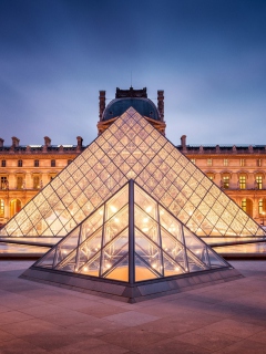 Screenshot №1 pro téma Louvre Paris 240x320