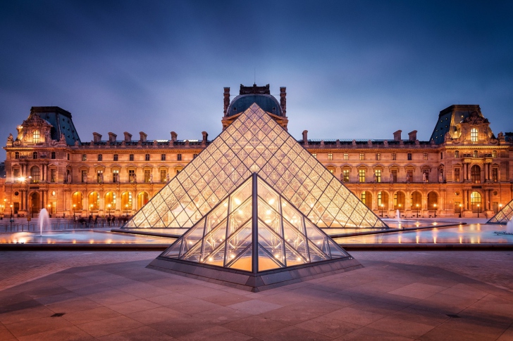 Fondo de pantalla Louvre Paris