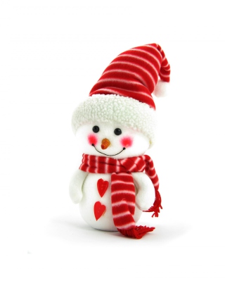 Christmas Snowman - Obrázkek zdarma pro iPhone 5S