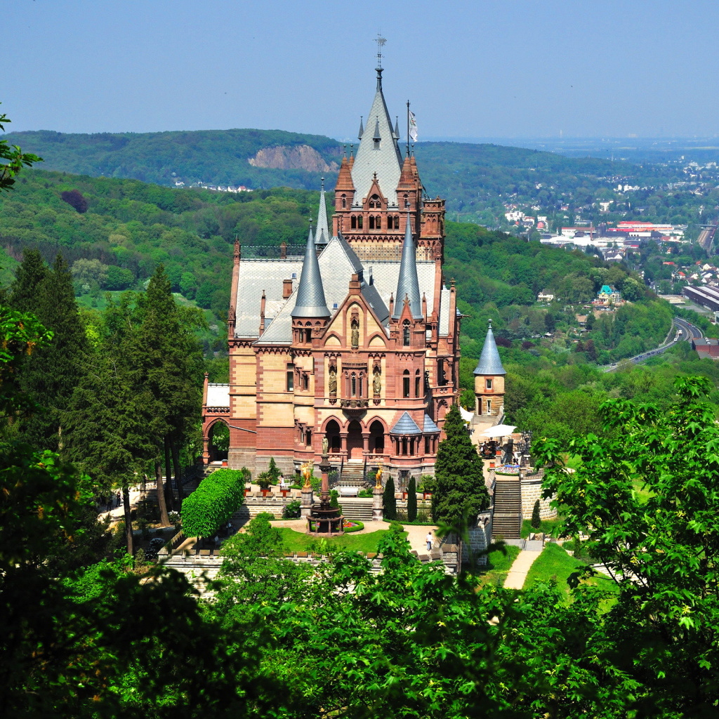 Screenshot №1 pro téma Schloss Drachenburg in Germany 1024x1024