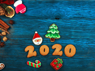 Das 2020 New Year Wallpaper 320x240