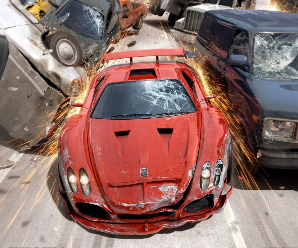 Das Burnout Revenge Wallpaper 960x800