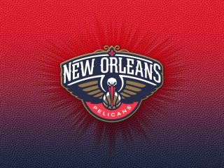 Das New Orleans Pelicans New Logo Wallpaper 320x240