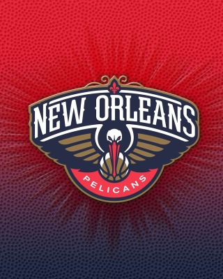 New Orleans Pelicans New Logo sfondi gratuiti per 640x1136