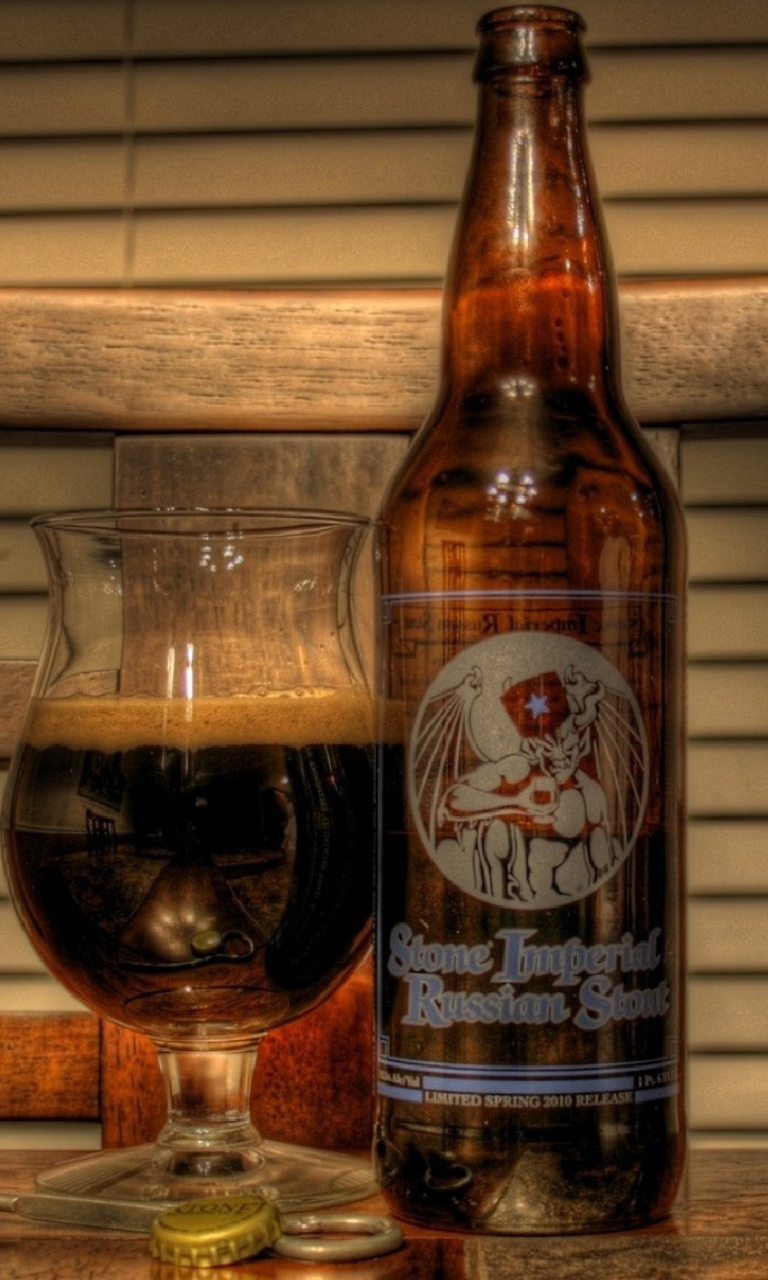 Russian Stout Beer wallpaper 768x1280