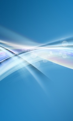 Blue Abstract Full HD wallpaper 240x400