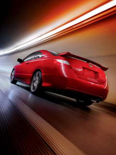 Das Honda Civic Si Coupe Wallpaper 240x320