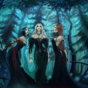 Das Three Witches Wallpaper 128x128