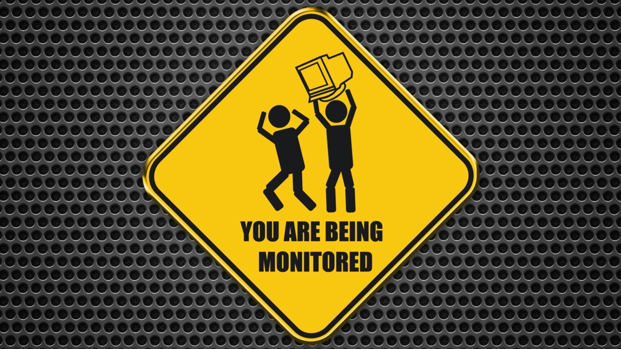 Fondo de pantalla You Are Being Monitored 1280x720