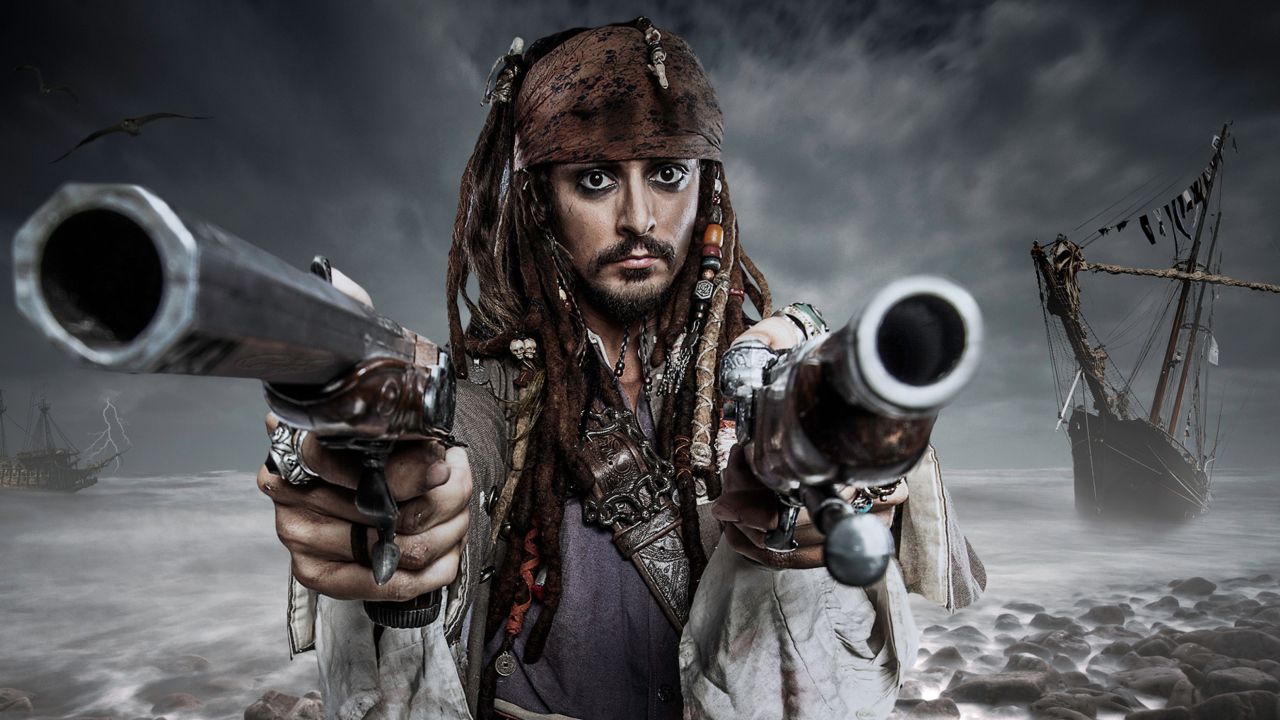 Screenshot №1 pro téma Jack Sparrow 1280x720