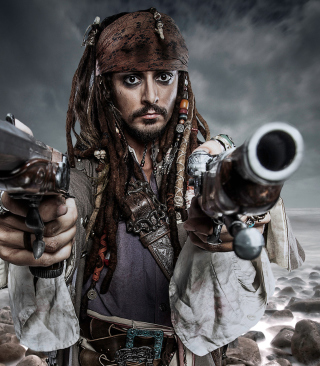 Jack Sparrow - Obrázkek zdarma pro 240x400
