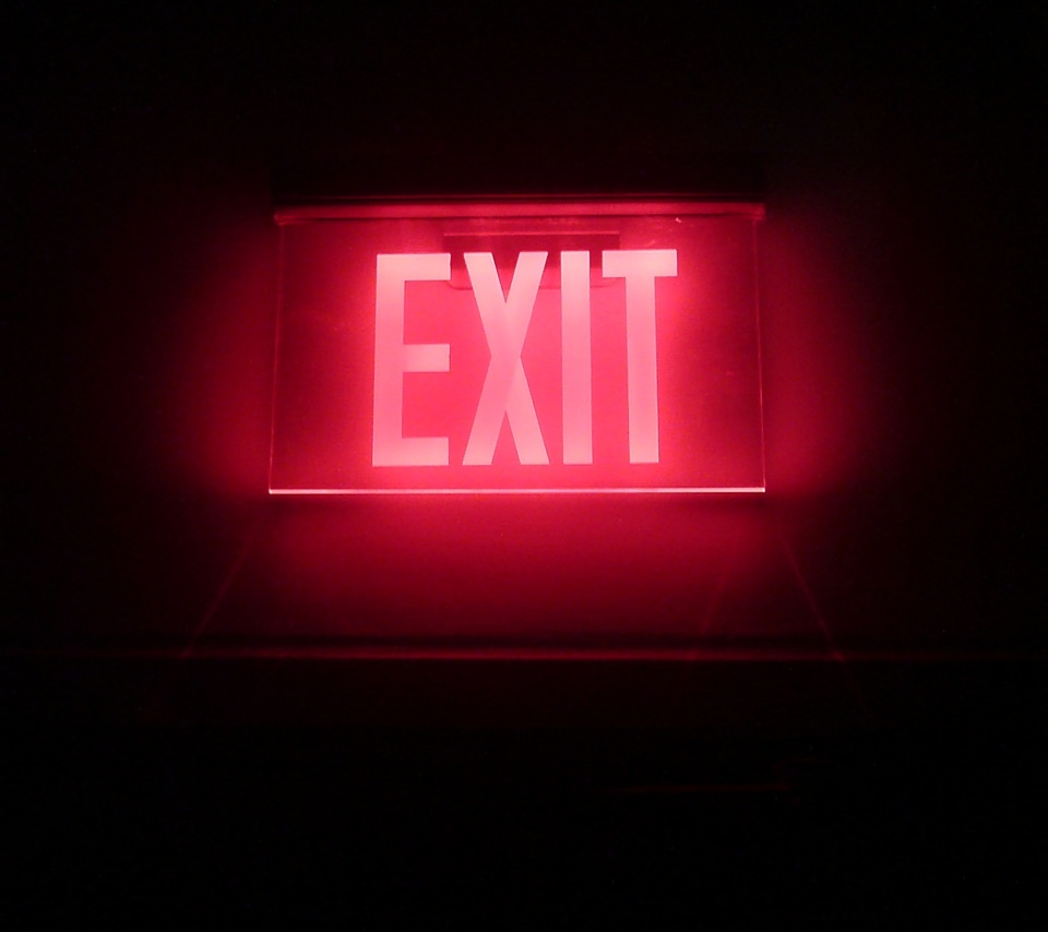 Sfondi Neon Exit 960x854