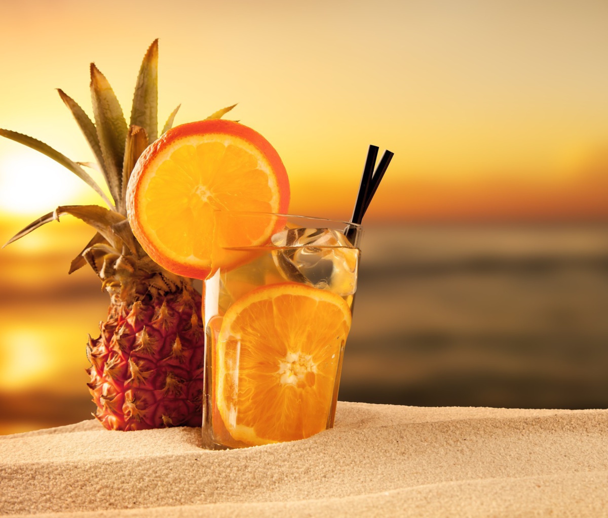 Cocktail with Pineapple Juice screenshot #1 1200x1024