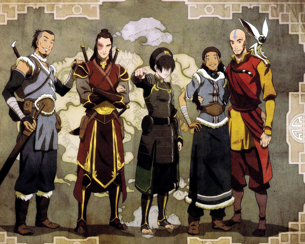 Fondo de pantalla Avatar The Last Airbender 1280x1024