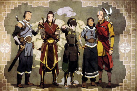 Das Avatar The Last Airbender Wallpaper 480x320