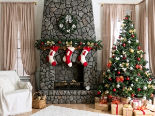 Fondo de pantalla Christmas Tree 320x240