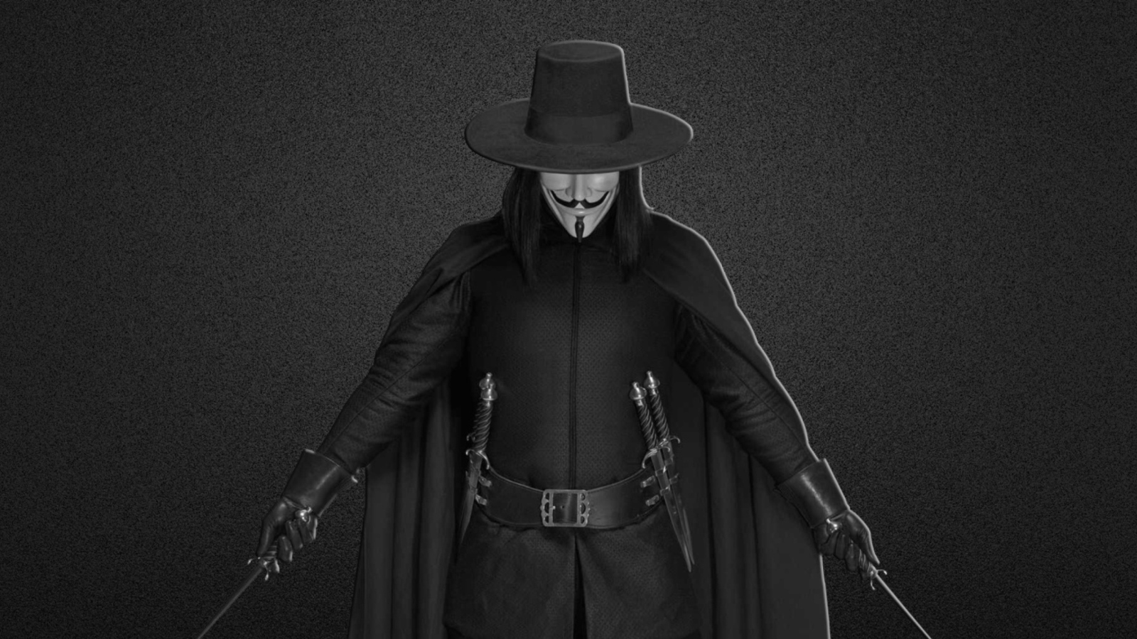 Screenshot №1 pro téma V For Vendetta 1600x900