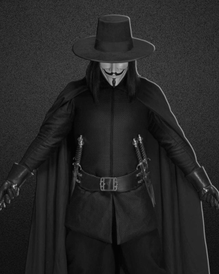 V For Vendetta - Obrázkek zdarma pro iPhone 5C