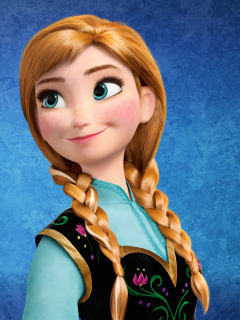 Fondo de pantalla Anna Frozen 240x320