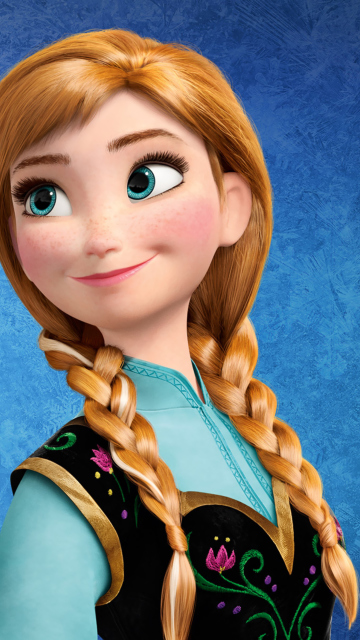 Fondo de pantalla Anna Frozen 360x640