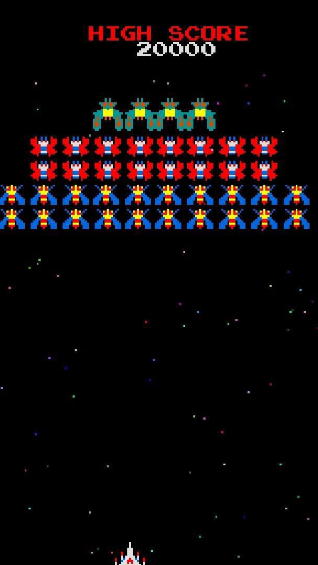 Galaxian Galaga Nintendo Arcade Game screenshot #1 1080x1920