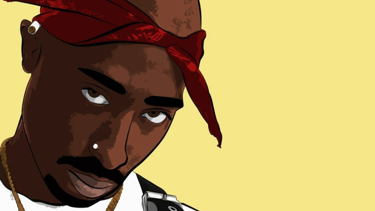 Fondo de pantalla 2Pac Smile 1280x720