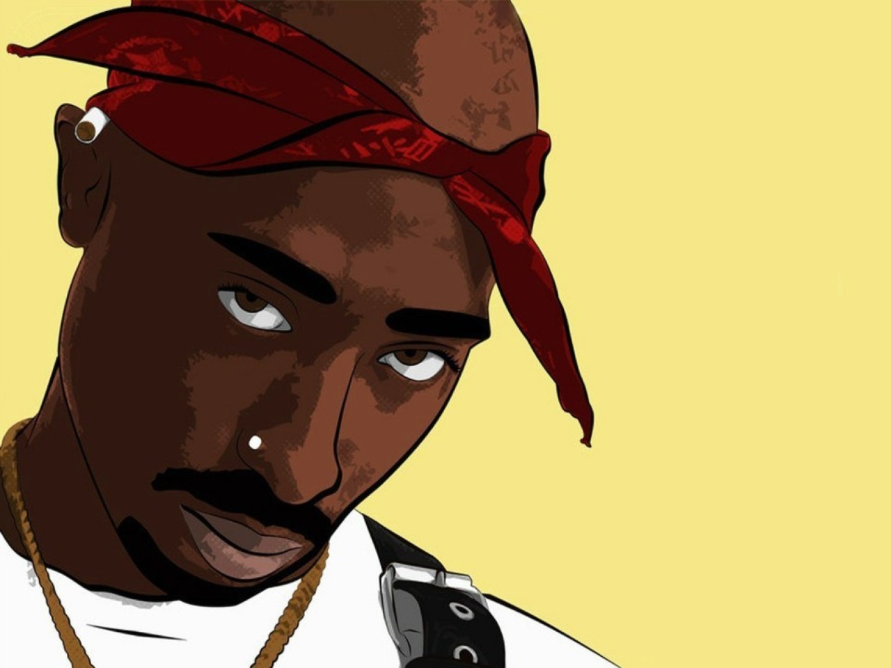 Fondo de pantalla 2Pac Smile 1280x960