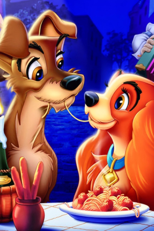Screenshot №1 pro téma Lady And The Tramp 640x960