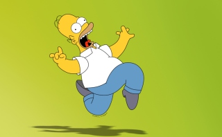 Homer Simpson - Obrázkek zdarma pro Motorola DROID