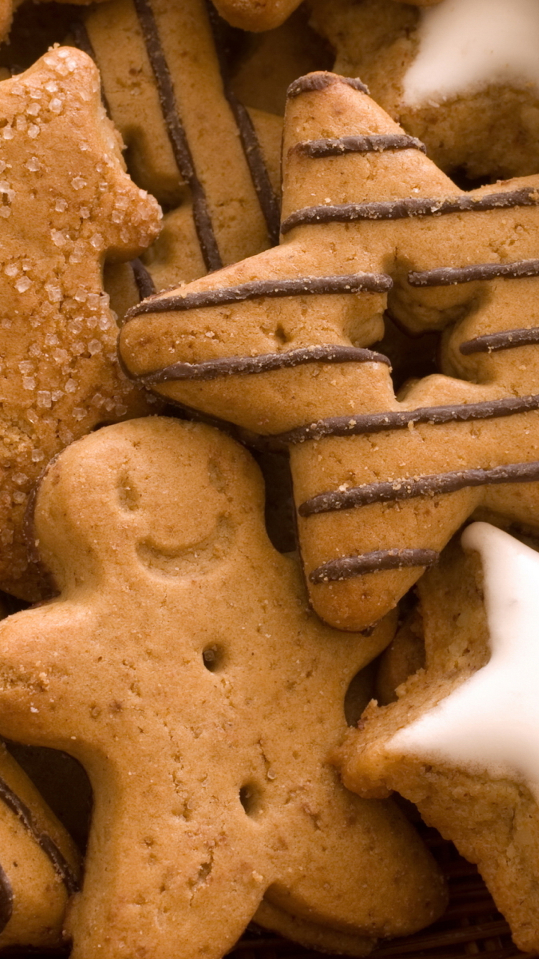Das Christmas Ginger Cookies Wallpaper 1080x1920