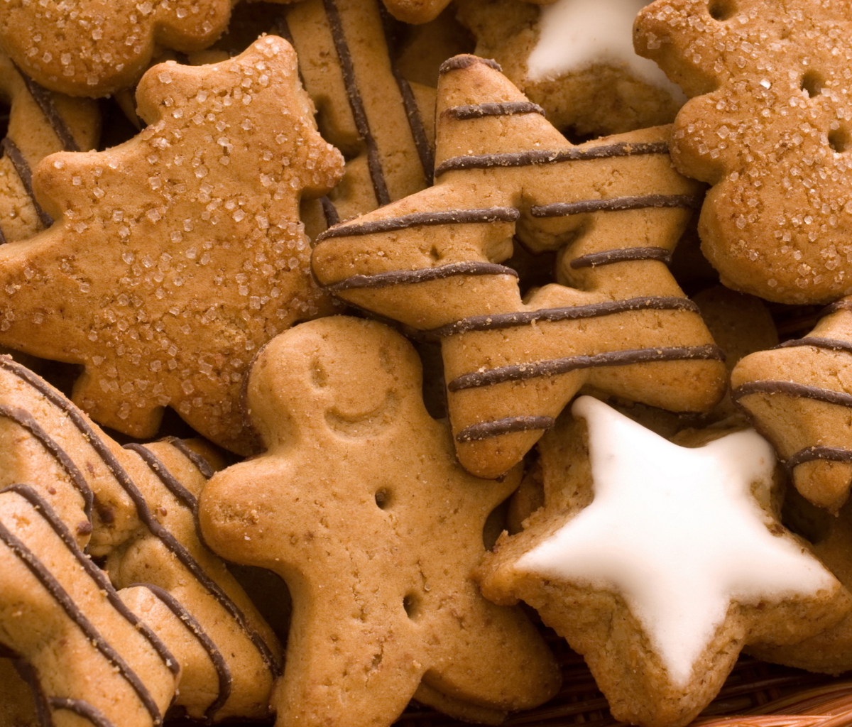 Screenshot №1 pro téma Christmas Ginger Cookies 1200x1024