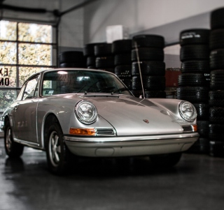 Retro Porsche - Obrázkek zdarma pro 1024x1024