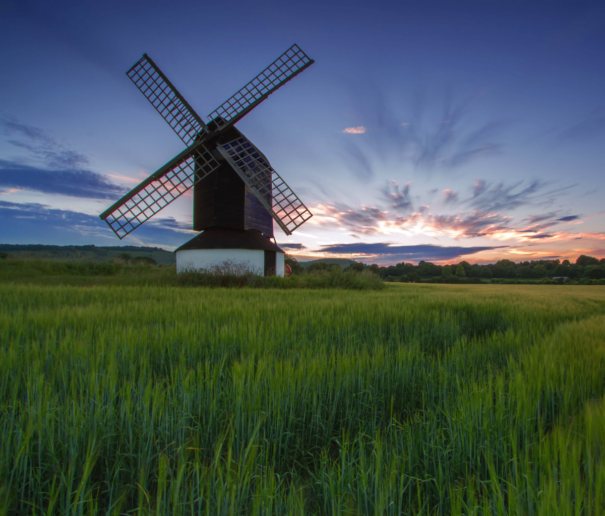 Обои Windmill in Netherland 1200x1024
