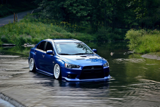 Free Mitsubishi Lancer Evolution X Picture for Android, iPhone and iPad