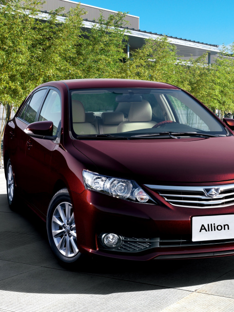 Screenshot №1 pro téma Toyota Allion 480x640