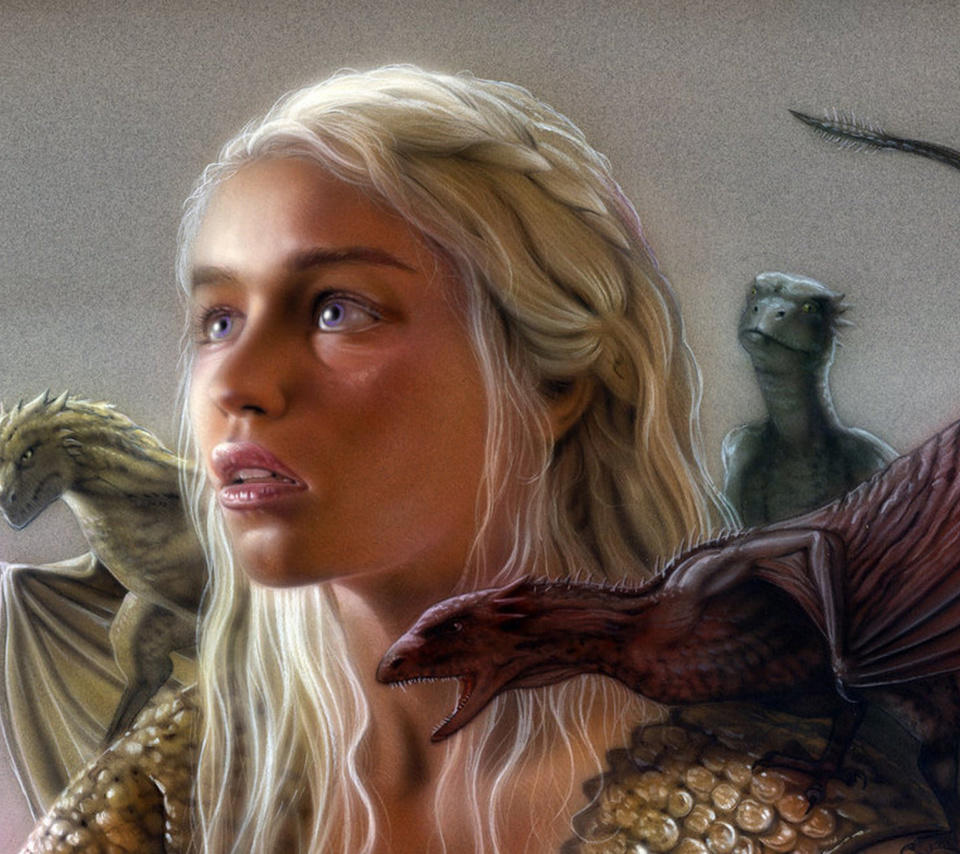 Emilia Clarke as Daenerys Targaryen screenshot #1 960x854