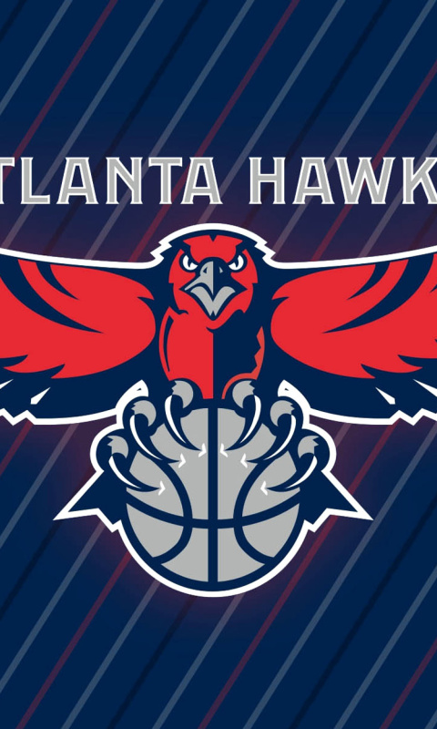 Screenshot №1 pro téma Atlanta Hawks 480x800
