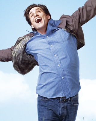 Jim Carrey In Yes Man papel de parede para celular para iPhone 4