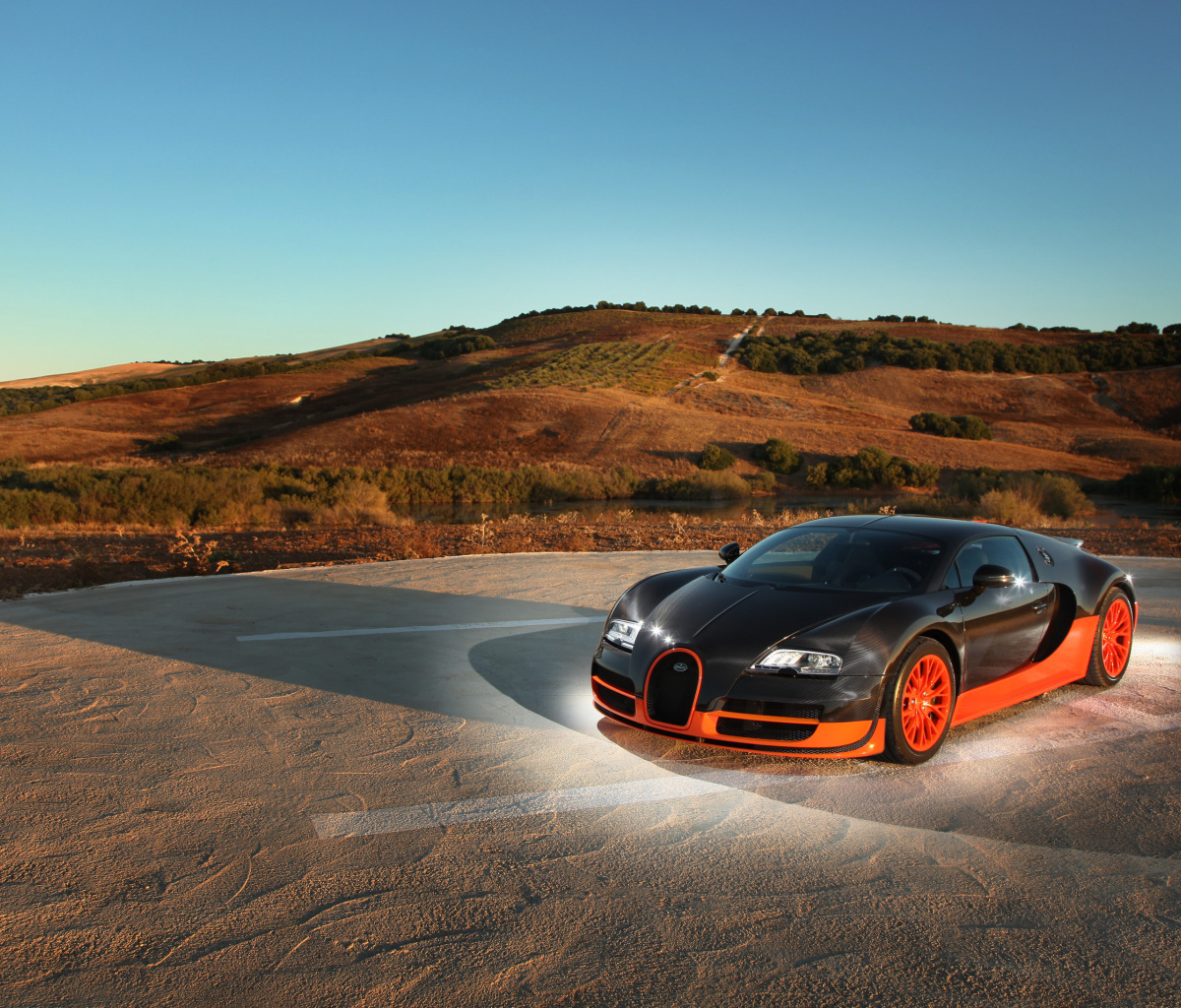 Das Bugatti Veyron, 16 4, Super Sport Wallpaper 1200x1024