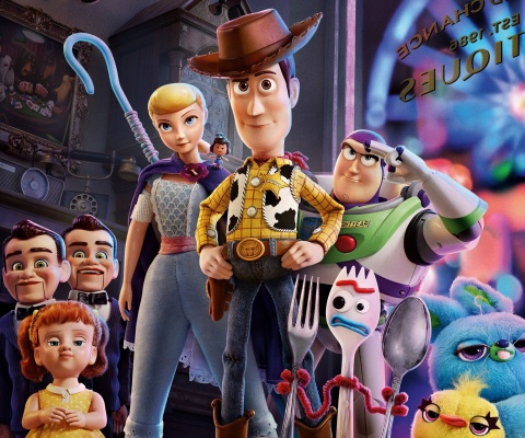 Fondo de pantalla Toy Story 4 480x400