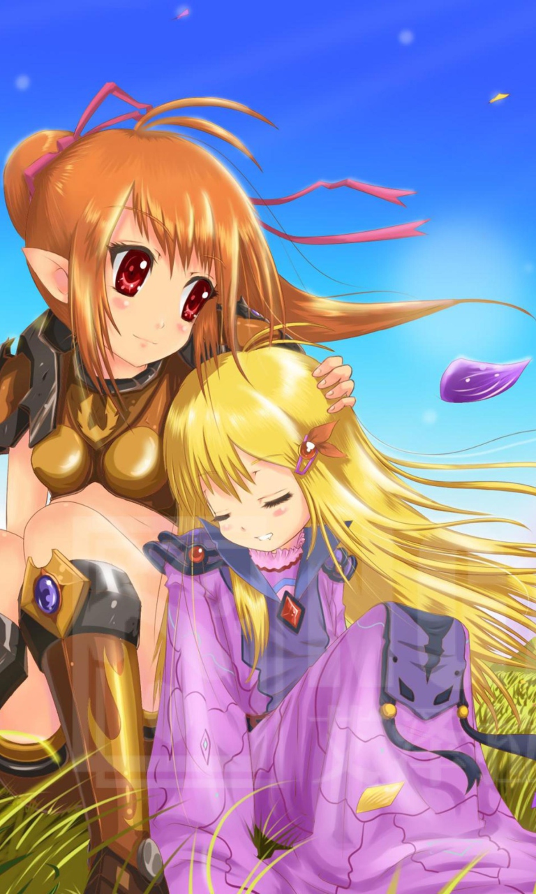 Screenshot №1 pro téma Anime Girls 768x1280