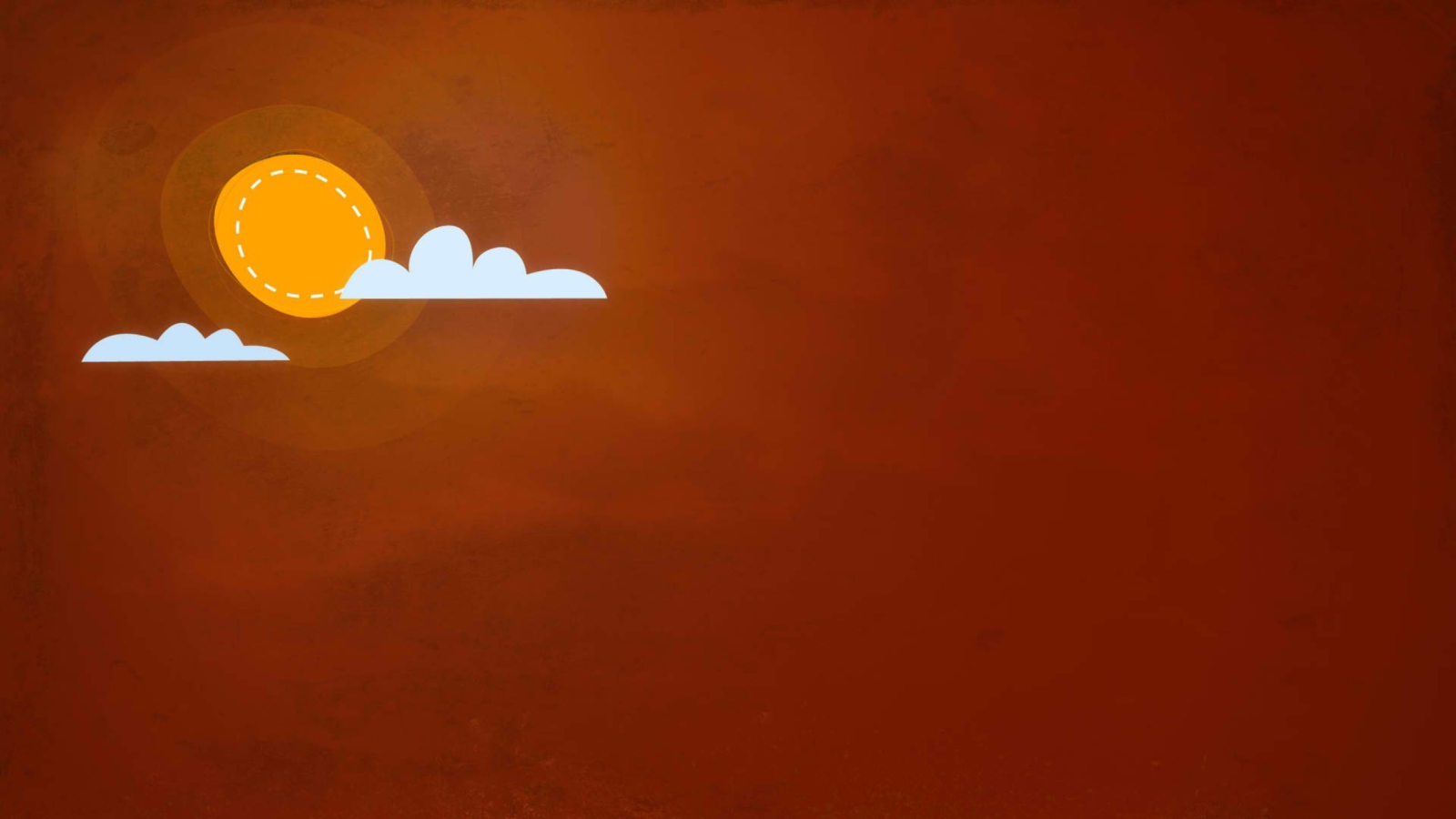 Screenshot №1 pro téma Orange Sun 1600x900