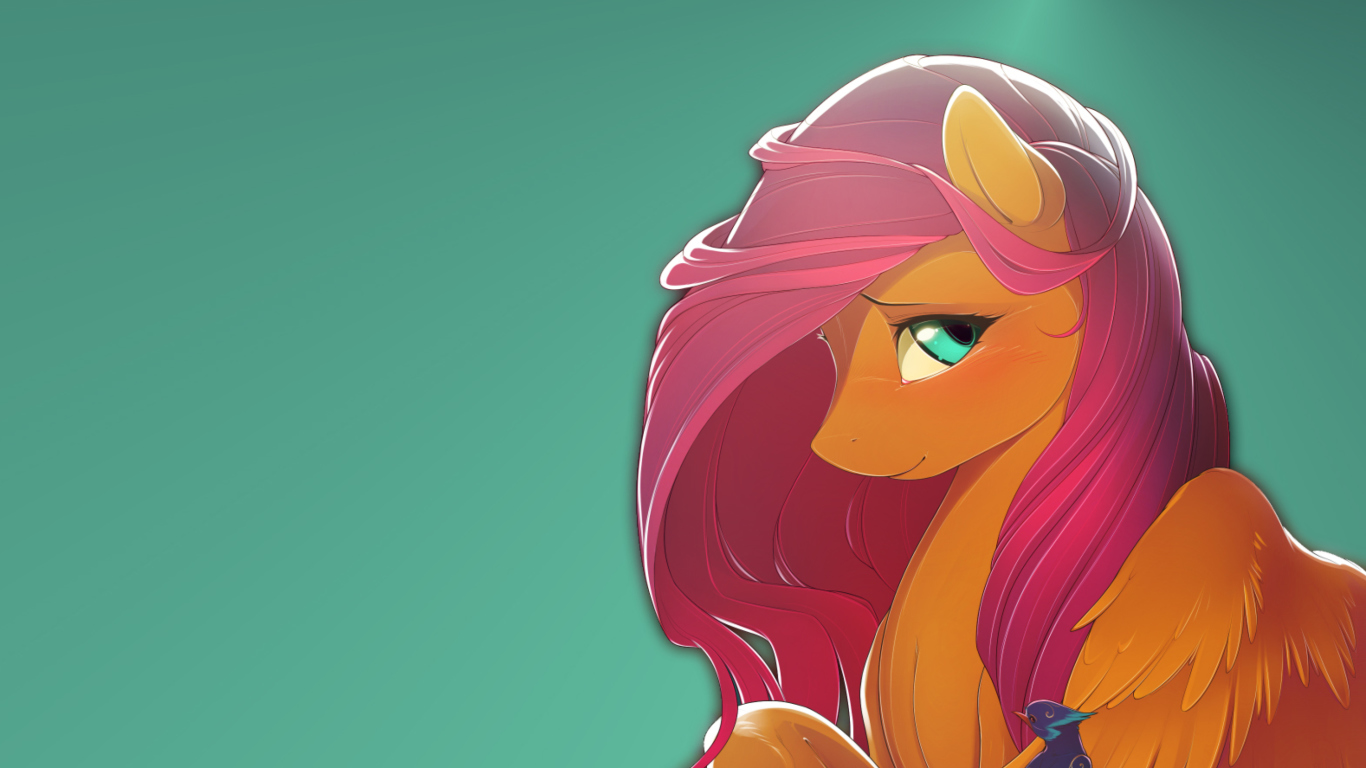 Screenshot №1 pro téma My Little Pony 1366x768