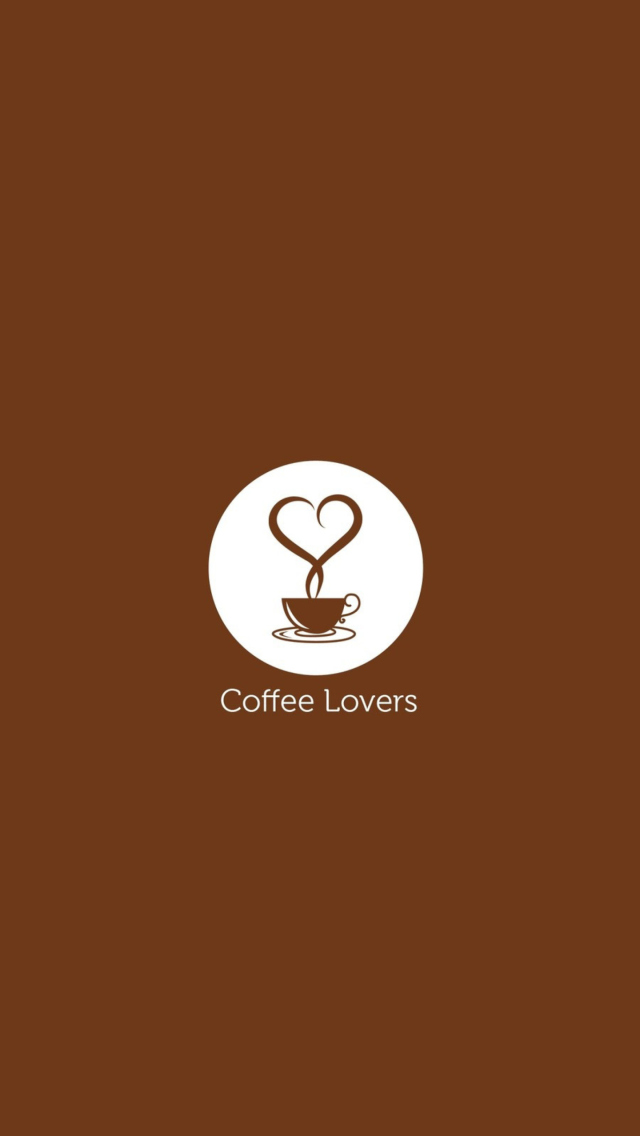 Das Coffee Lovers Wallpaper 640x1136